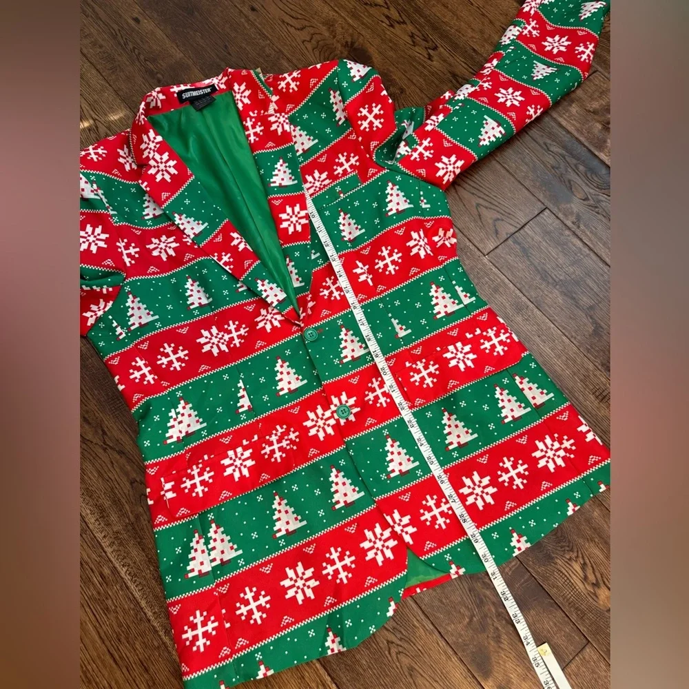 Christmas Suit (blazer and pants) - Picture 3 of 11